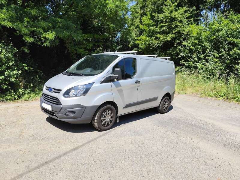 Silber Gebraucht 2017 Ford Transit Custom Van | 17.500 € (Superpreis) - Bild 1/4