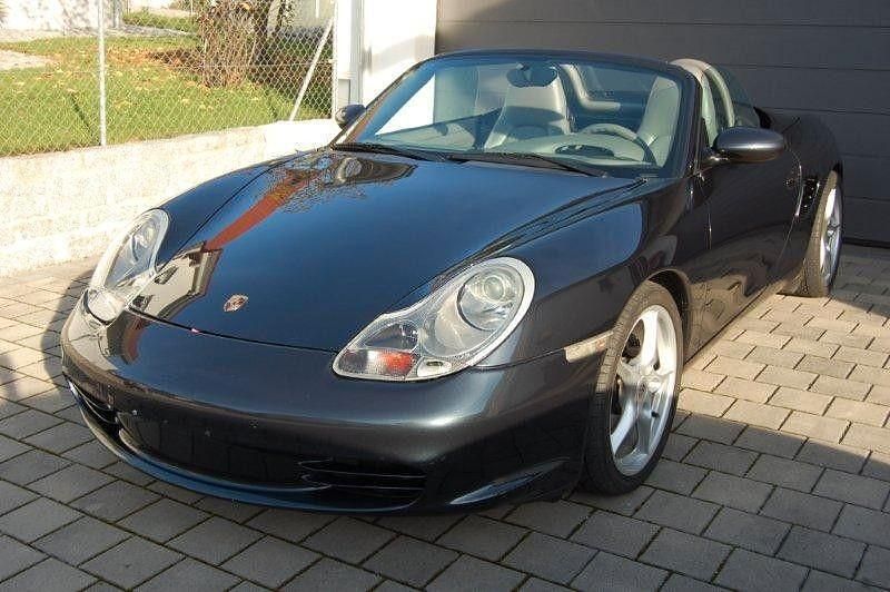 Gebraucht Porsche Boxster 228 PS (167 kW) 2004 Grau Cabrio