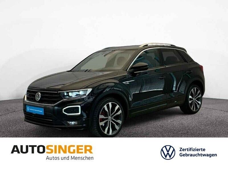 Deep black perleffekt Gebraucht 2019 VW T-Roc R-line SUV | 24.990 € (Fairer Preis) - Bild 1/3
