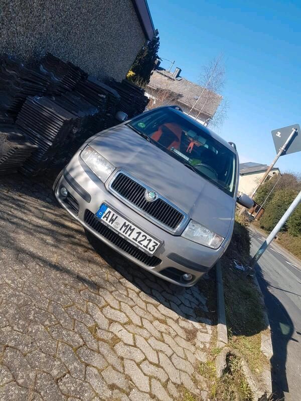 Grau Gebraucht 2007 Skoda Fabia Kombi | 650 € (Superpreis) - Bild 1/4