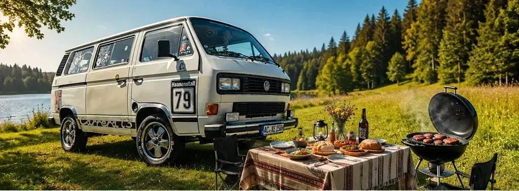 Gebraucht VW Multivan 101 PS (74 kW) 1989 Weiß Van / Kleinbus