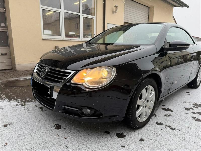 Gebraucht VW Eos 122 PS (89 kW) 2009 Schwarz Cabrio