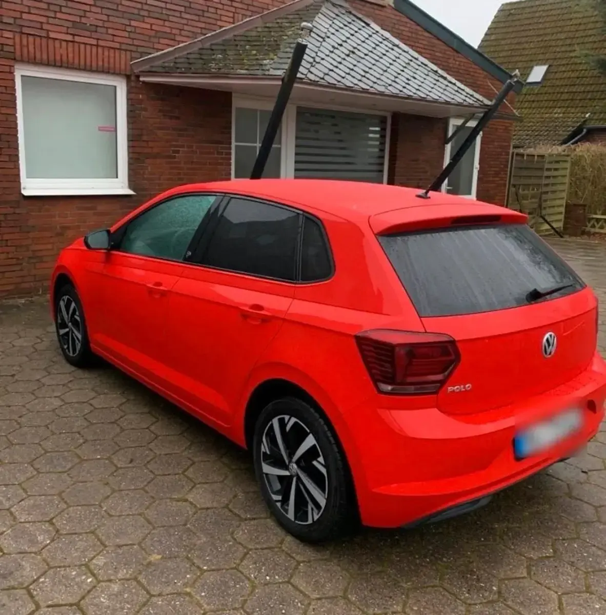 Gebraucht VW Polo Beats 95 PS (69 kW) 2019 Rot Kleinwagen