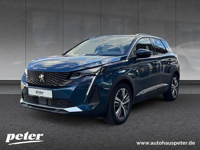 Met. celebes blau Gebraucht 2021 Peugeot 3008 Allure SUV | 16.540 € (Superpreis) - Bild 1/4