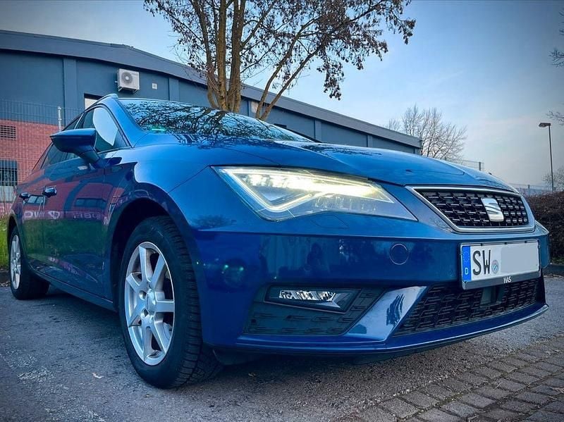 Gebraucht Seat Leon ST Style 116 PS (85 kW) 2018 Blau Kombi