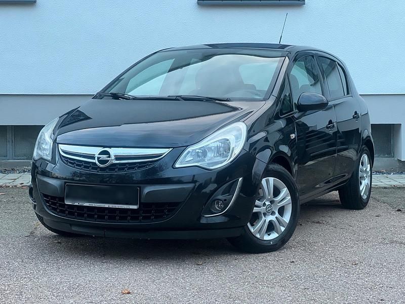 Gebraucht Opel Corsa Satellite 87 PS (63 kW) 2012 Schwarz Kleinwagen