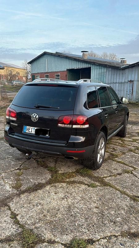 Schwarz Gebraucht 2007 VW Touareg SUV | 5.355 € (Superpreis) - Bild 1/4
