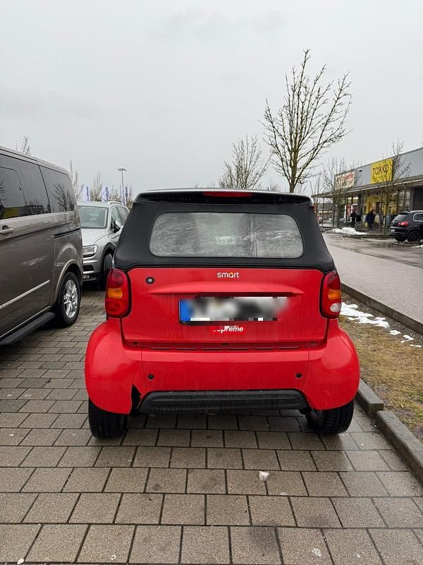 Gebraucht Smart ForTwo Cabrio 60 PS (44 kW) 2000 Rot Cabrio