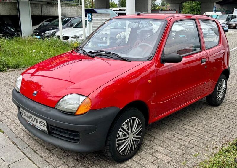 Rot Gebraucht 1999 Fiat Seicento Kleinwagen | 950 € (Fairer Preis) - Bild 1/4
