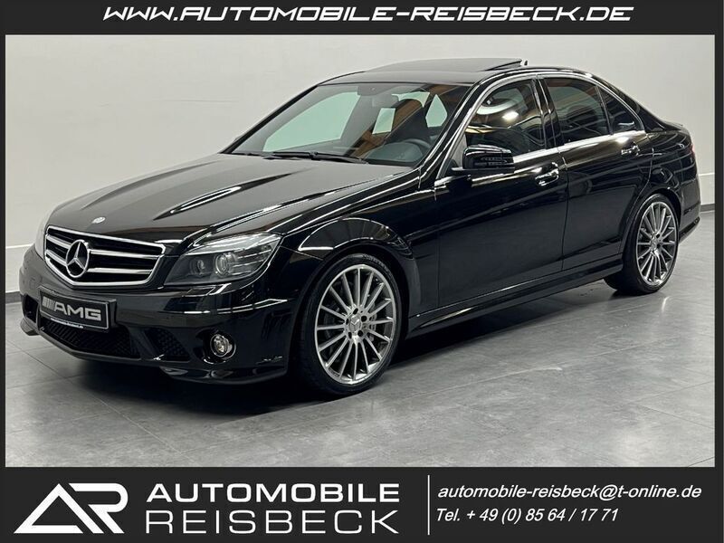 Obsidianschwarzmetallic Gebraucht 2010 Mercedes C63 AMG AMG Limousine | 30.963 € (Guter Preis) - Bild 1/4
