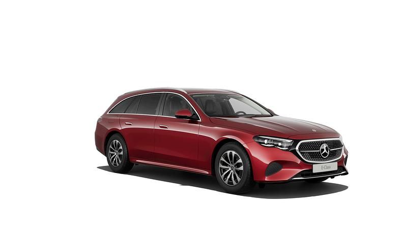 Manufaktur patagonienrot metallic Neu 2025 Mercedes E220 Kombi | 60.450 € (Guter Preis) - Bild 1/4