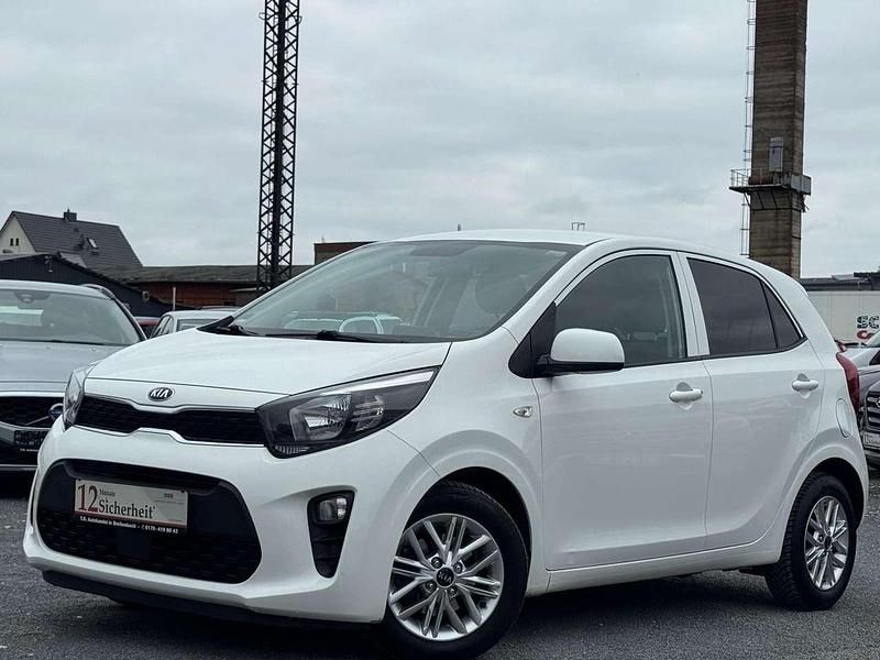 Weiß Gebraucht 2021 Kia Picanto DREAM-TEAM Edition Kleinwagen | 9.499 € (Guter Preis) - Bild 1/4
