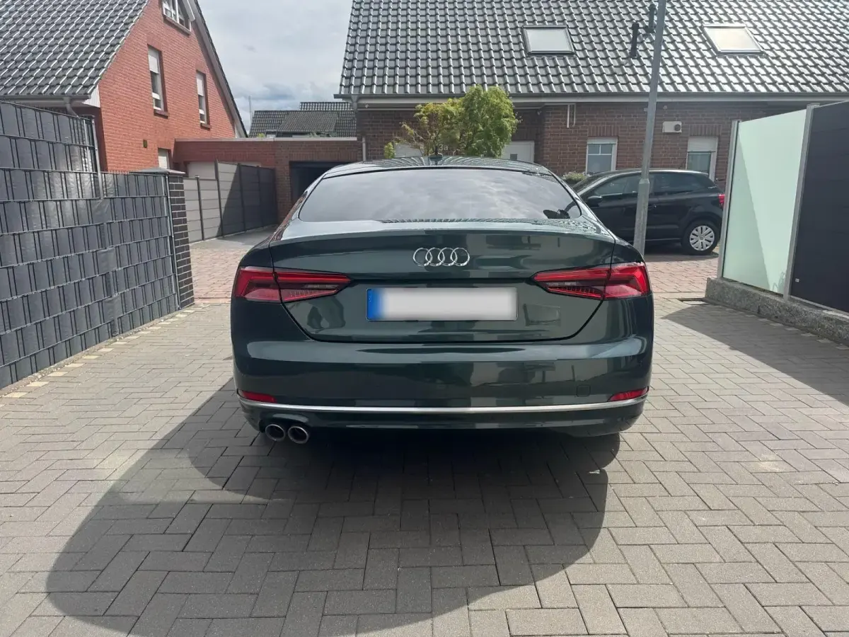 Gebraucht Audi A5 S-Line 190 PS (139 kW) 2017 Grün Coupé