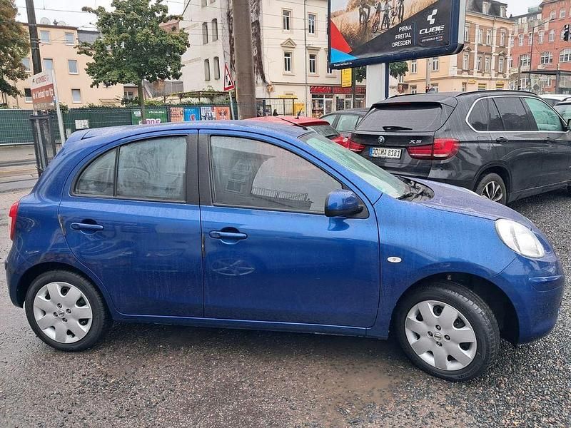 Gebraucht Nissan Micra Acenta 80 PS (58 kW) 2013 Blau Kleinwagen