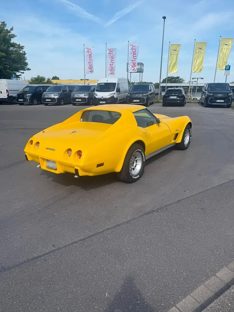 Gebraucht Corvette C3 1976 Gelb Coupé