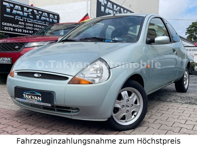 Atollgrün metallic Gebraucht 2003 Ford Ka Futura Kleinwagen | 1.690 € (Fairer Preis) - Bild 1/4