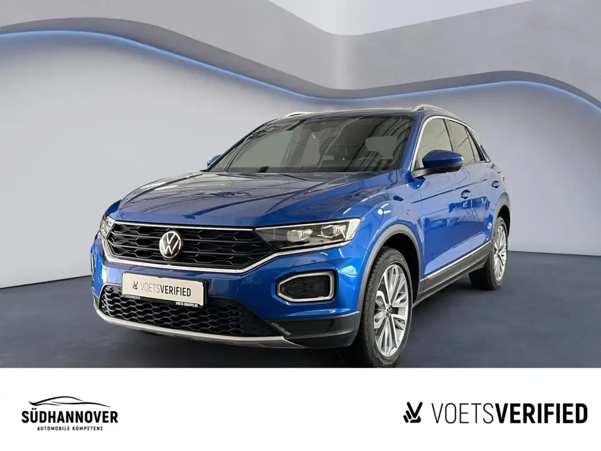Gebraucht VW T-Roc Active 150 PS (110 kW) 2021 Blau SUV