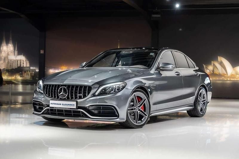Grau Gebraucht 2019 Mercedes C63 AMG AMG Limousine | 56.980 € (Guter Preis) - Bild 1/4