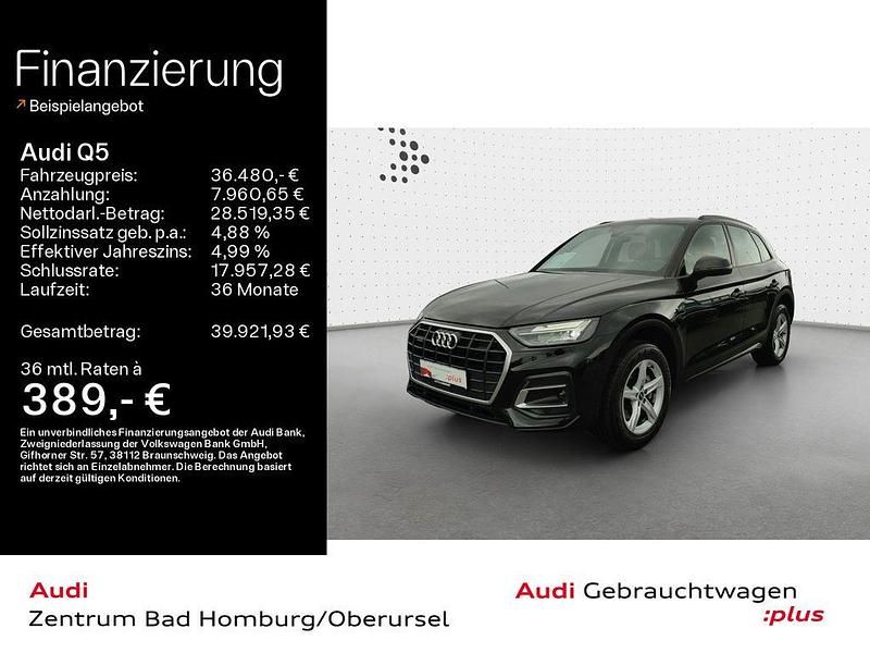 Mythosschwarz metallic Gebraucht 2022 Audi Q5 Performance SUV | 36.480 € (Etwas zu teuer) - Bild 1/4
