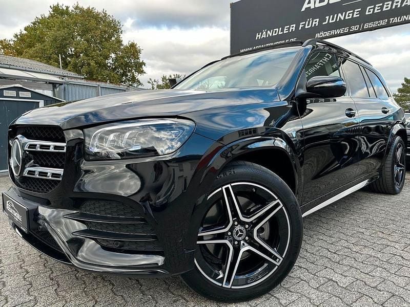 Obsidianschwarz metallic Gebraucht 2023 Mercedes GLS400 AMG SUV | 81.495 € (Guter Preis) - Bild 1/4