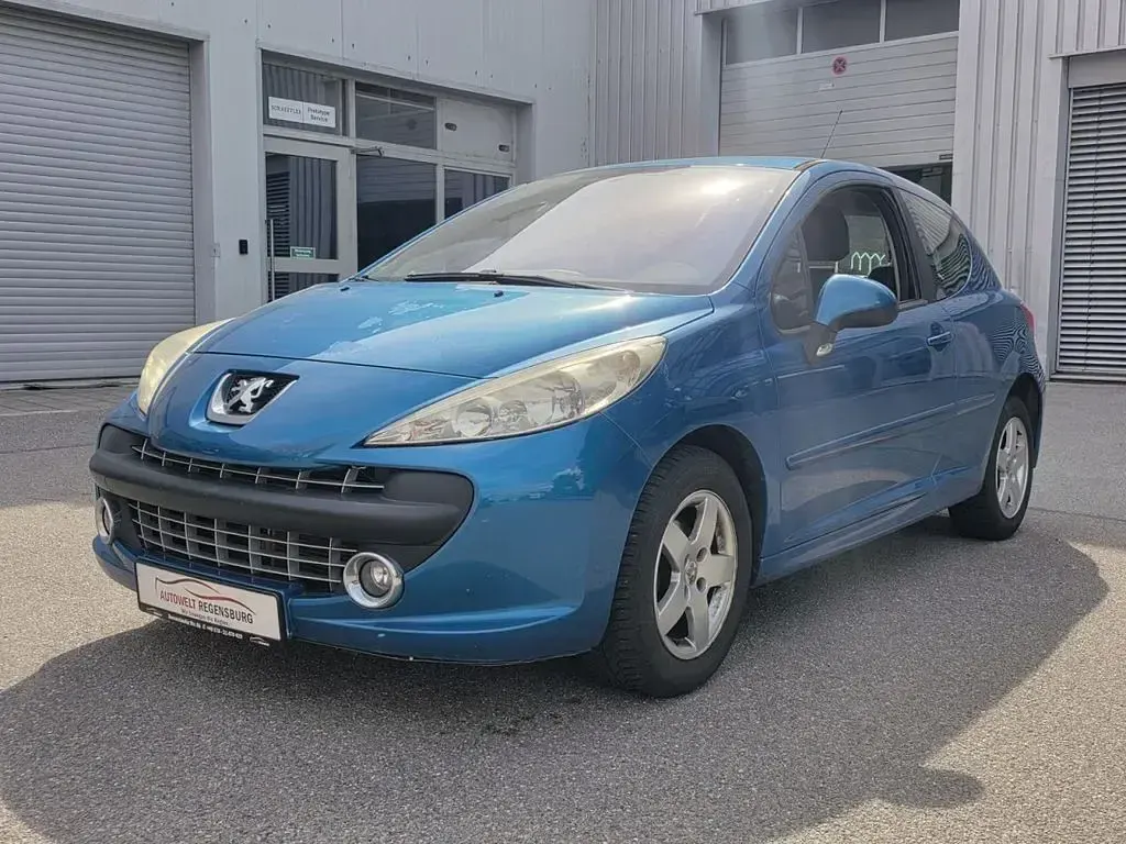 Gebraucht Peugeot 207 Sport 88 PS (64 kW) 2006 Lack blau neyshalackierung mi Limousine