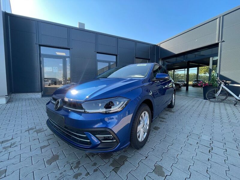 Reef blue metallic Gebraucht 2022 VW Polo Style Kleinwagen | 18.990 € (Fairer Preis) - Bild 1/4