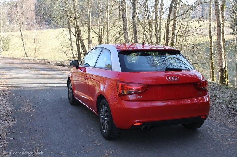 Gebraucht Audi A1 Ambition 122 PS (89 kW) 2011 Rot Kleinwagen