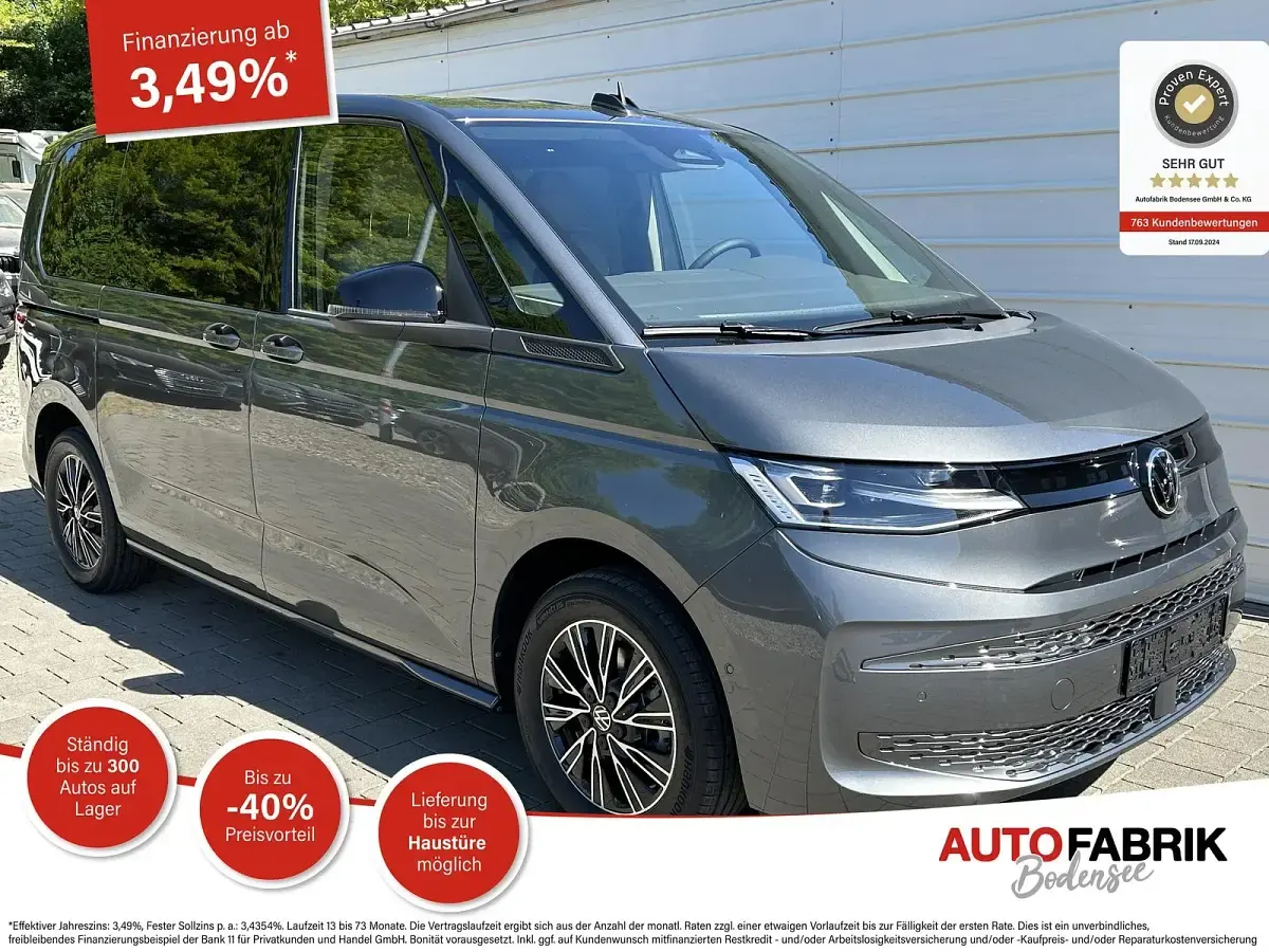 New VW Multivan 150 HP (110 kW) 2026 Grey Minivan