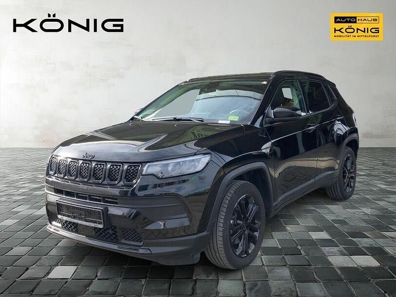 Schwarz Gebraucht 2023 Jeep Compass Night Eagle SUV | 24.990 € (Superpreis) - Bild 1/4