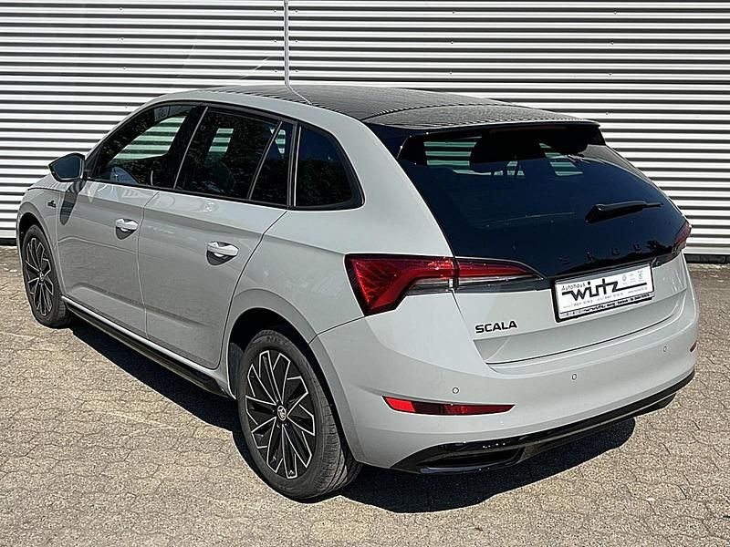 Gebraucht Skoda Scala Monte Carlo 150 PS (110 kW) 2023 Stahlgrau Kleinwagen
