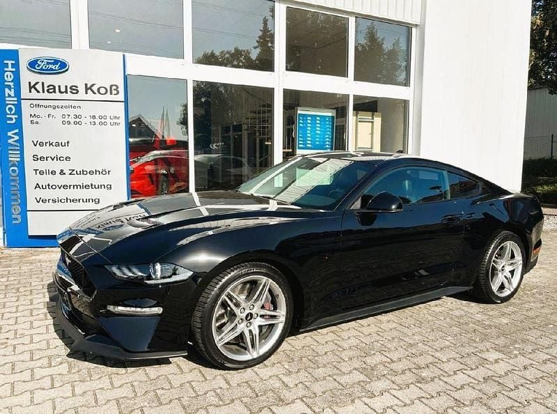 Iridiumschwarz metallic Gebraucht 2021 Ford Mustang GT Coupé | 42.990 € (Fairer Preis) - Bild 1/4