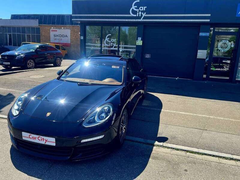 Schwarz Gebraucht 2014 Porsche Panamera Chrono Limousine | 31.999 € (Fairer Preis) - Bild 1/4