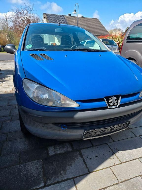 Gebraucht Peugeot 206 60 PS (44 kW) 2002 Blau Kleinwagen