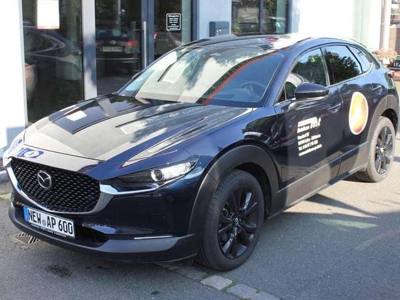 Deep crystal blue Gebraucht 2024 Mazda CX-30 Homura-Line SUV | 24.900 € (Guter Preis) - Bild 1/4