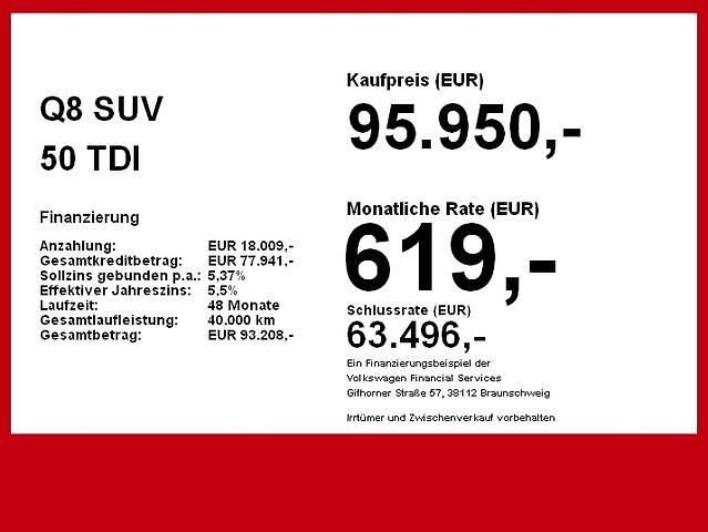Gebraucht Audi Q8 Ambiente 286 PS (210 kW) 2024 Daytonagrau perleffekt SUV
