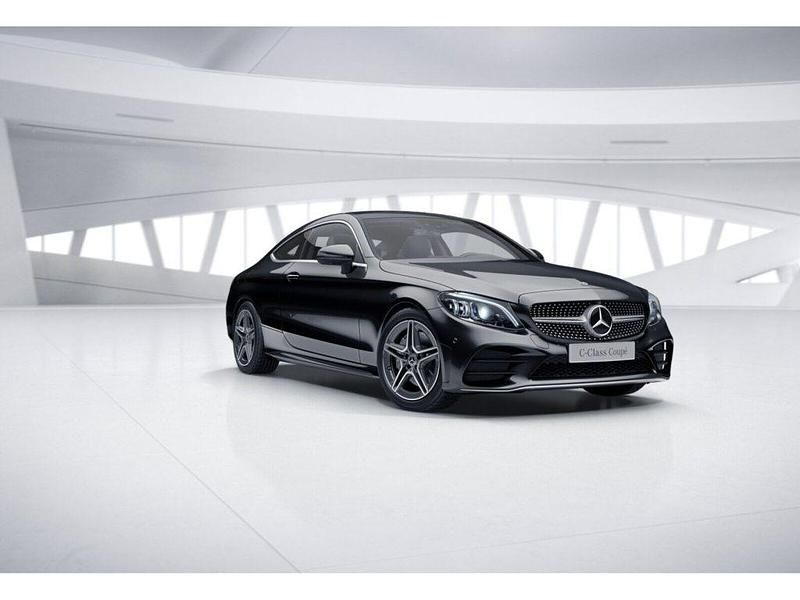 Gebraucht Mercedes C400 AMG 333 PS (244 kW) 2022 Metalliclack obsidianschwarz m Coupé