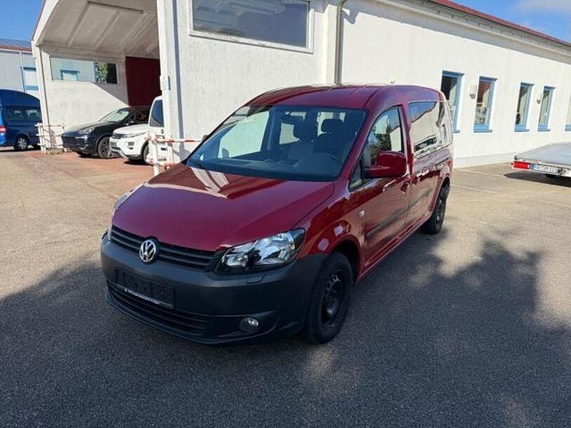 Gebraucht VW Caddy Maxi Trendline 105 PS (77 kW) 2010 Salsa red Van / Kleinbus
