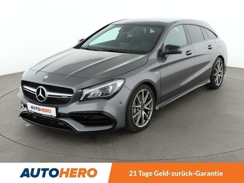Grau Gebraucht 2018 Mercedes CLA45 AMG Shooting Brake AMG Kombi | 31.520 € (Guter Preis) - Bild 1/3