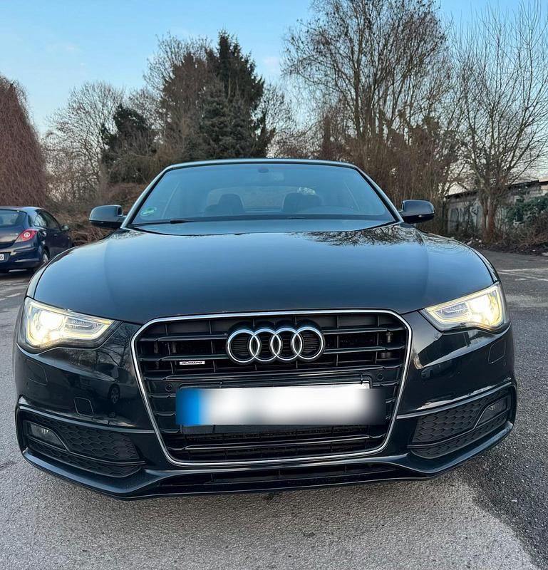 Schwarz Gebraucht 2015 Audi A5 Cabriolet S-Line Cabrio | 11.500 € (Guter Preis) - Bild 1/4