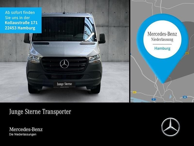 Silber Gebraucht 2020 Mercedes Sprinter Van | 21.396 € (Superpreis) - Bild 1/4