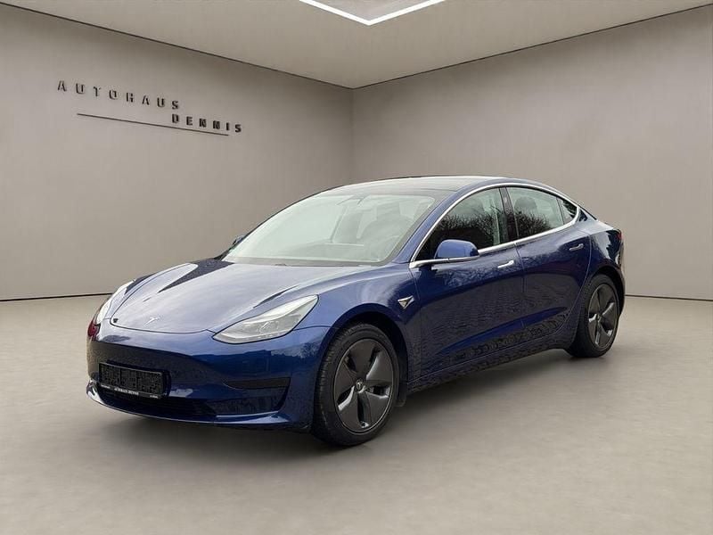 Blau Gebraucht 2021 Tesla Model 3 Standard Range Plus Limousine | 19.500 € (Superpreis) - Bild 1/4