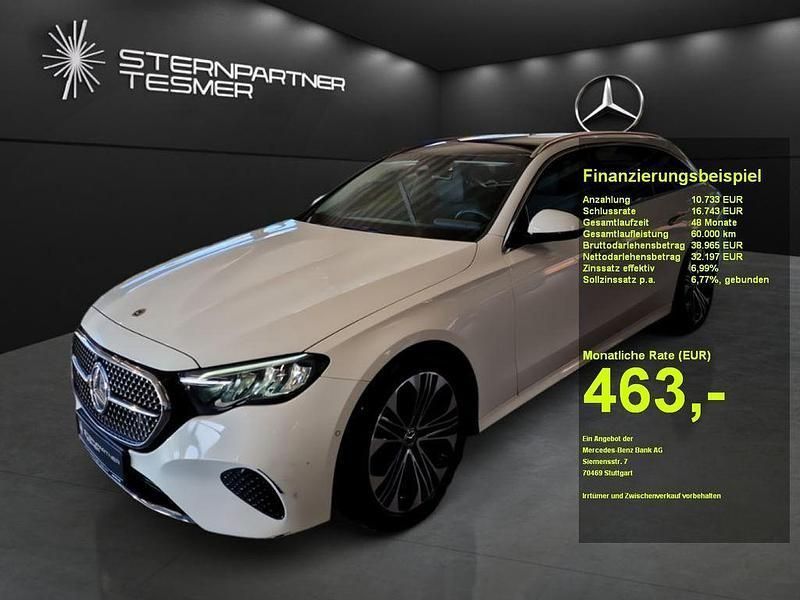 Weiß Gebraucht 2023 Mercedes E220 Avantgarde Limousine | 42.800 € (Superpreis) - Bild 1/3