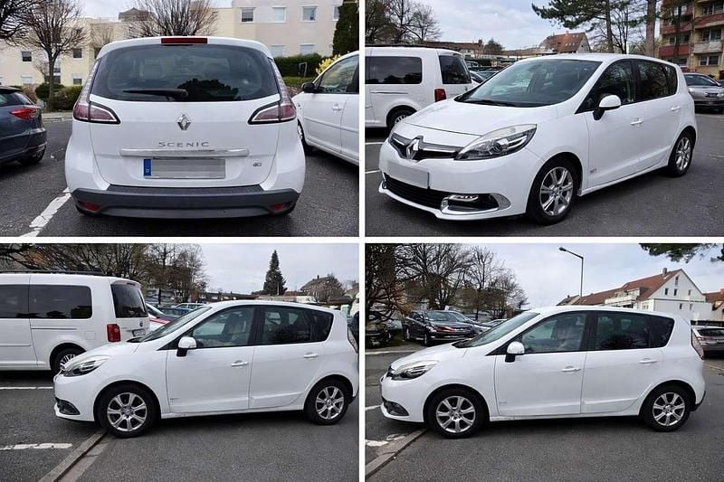 Gebraucht Renault Scénic III Dynamique 110 PS (80 kW) 2013 Weiß Van / Kleinbus