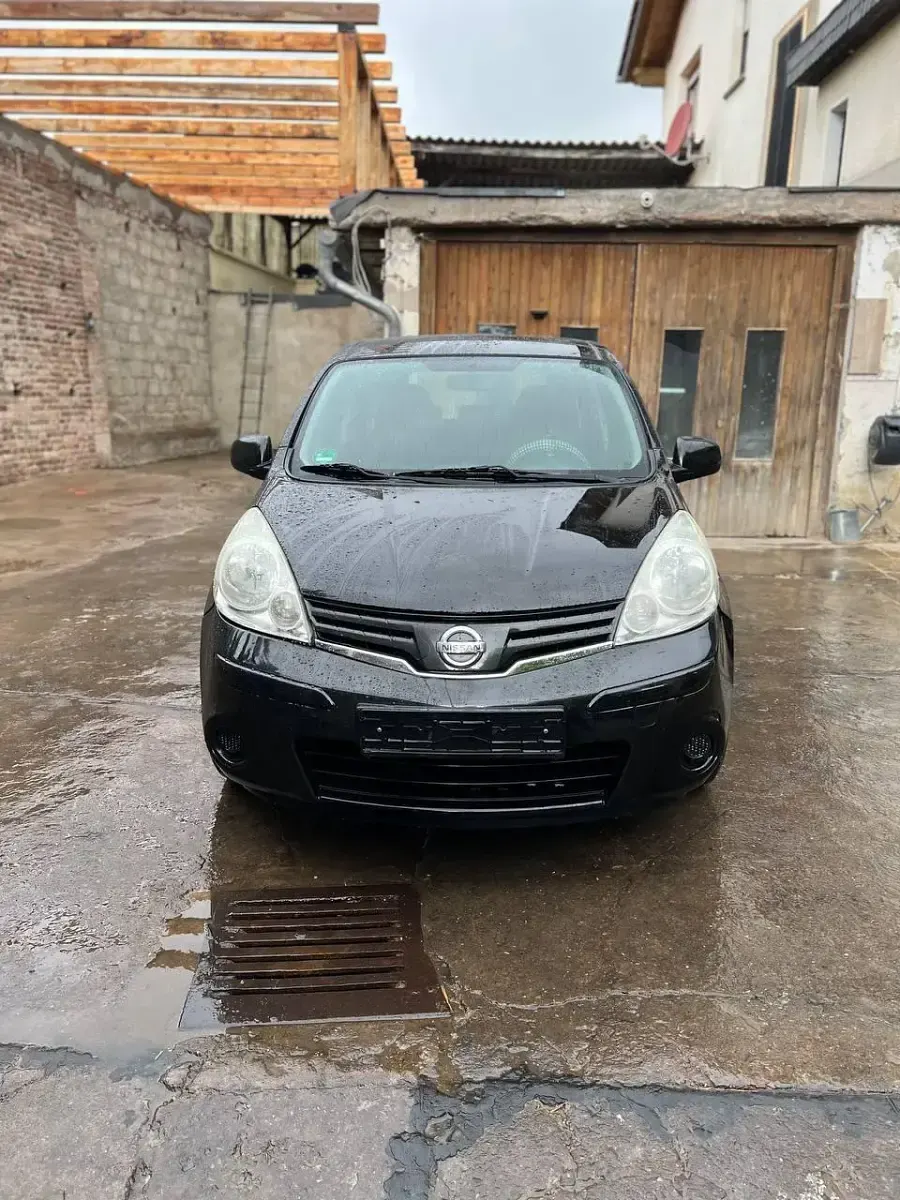 Gebraucht Nissan Note 88 PS (64 kW) 2009 Schwarz Kleinwagen