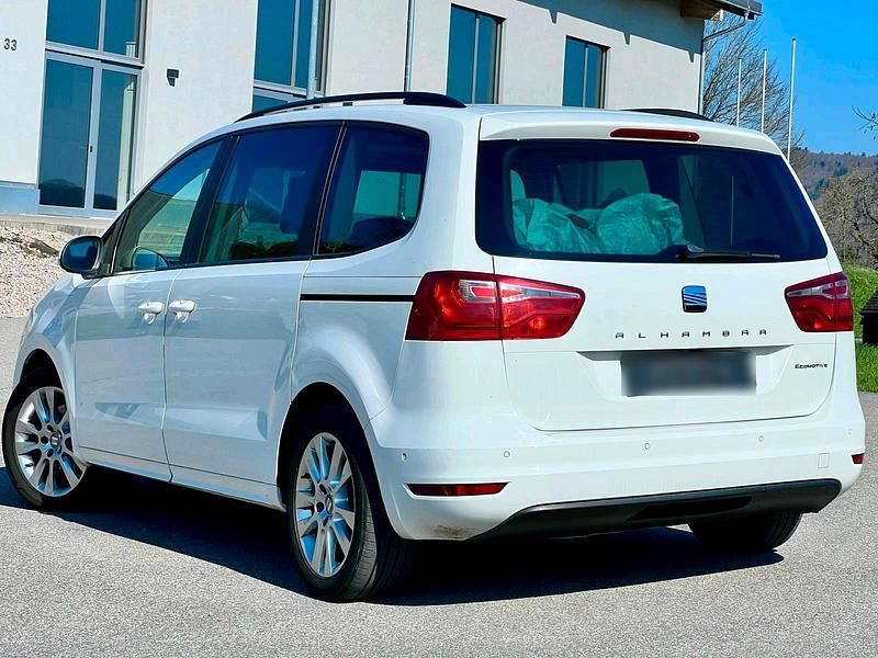 Gebraucht Seat Alhambra 150 PS (110 kW) 2012 Weiß Van / Kleinbus