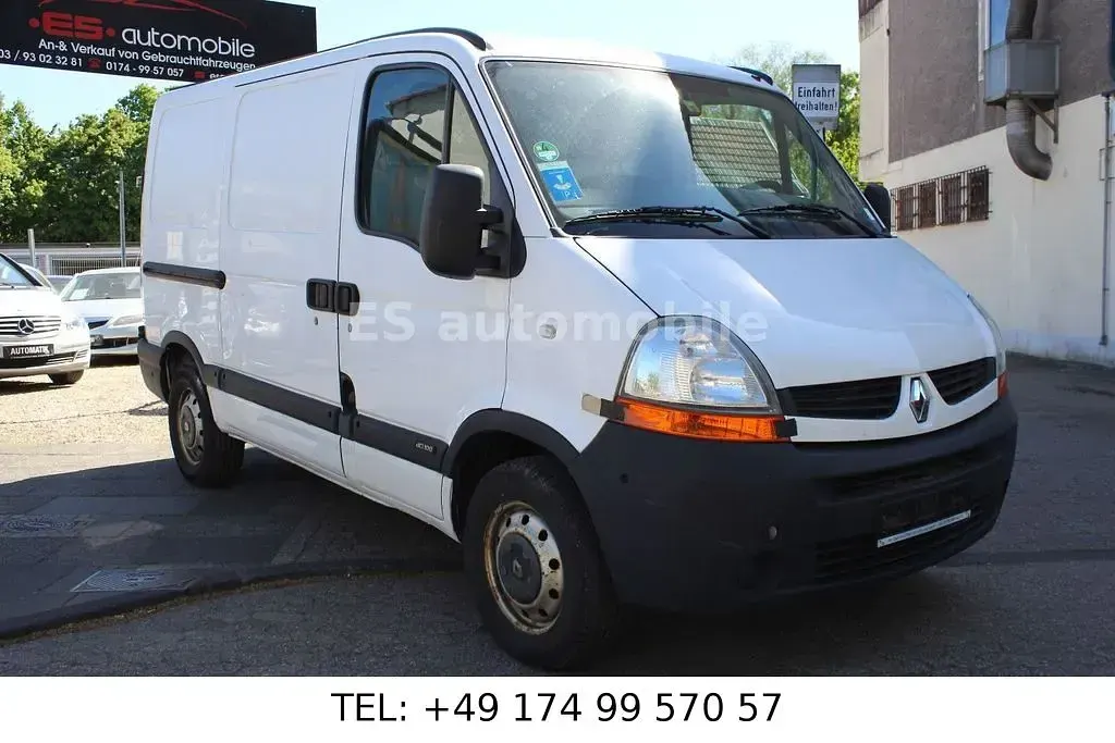 Second-hand Renault Master 101 CP (74 kW) 2007 Alb Monovolum