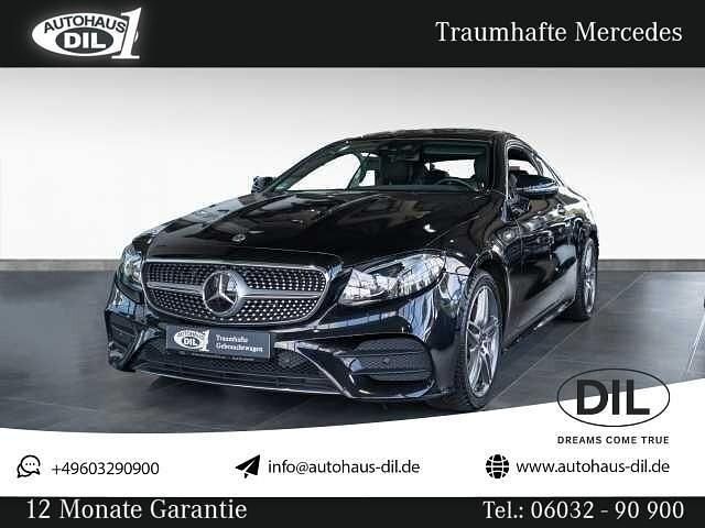 Gebraucht Mercedes E220 AMG 194 PS (142 kW) 2018 Schwarz (obsidianschwarz  met Coupé