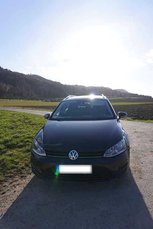 Gebraucht VW Golf VII 110 PS (80 kW) 2016 Schwarz Kombi