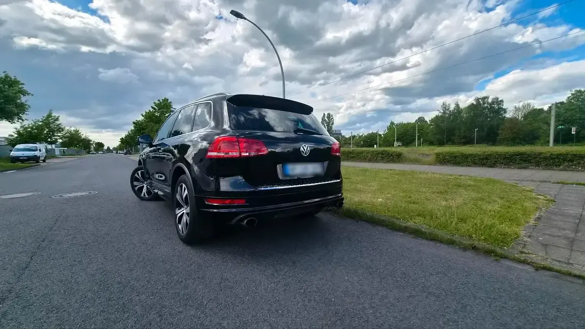 Gebraucht VW Touareg R-line 245 PS (180 kW) 2012 Schwarz SUV