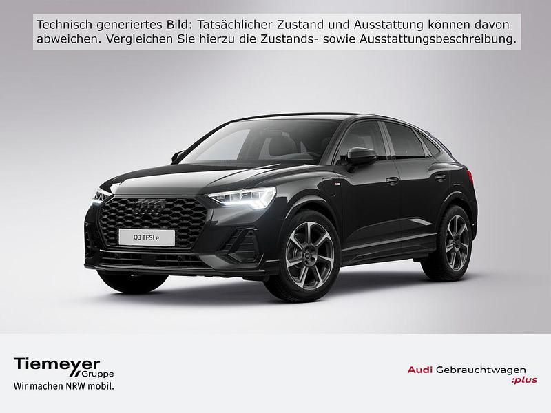 Schwarz Gebraucht 2022 Audi Q3 Sportback S-Line SUV | 34.740 € (Fairer Preis) - Bild 1/4